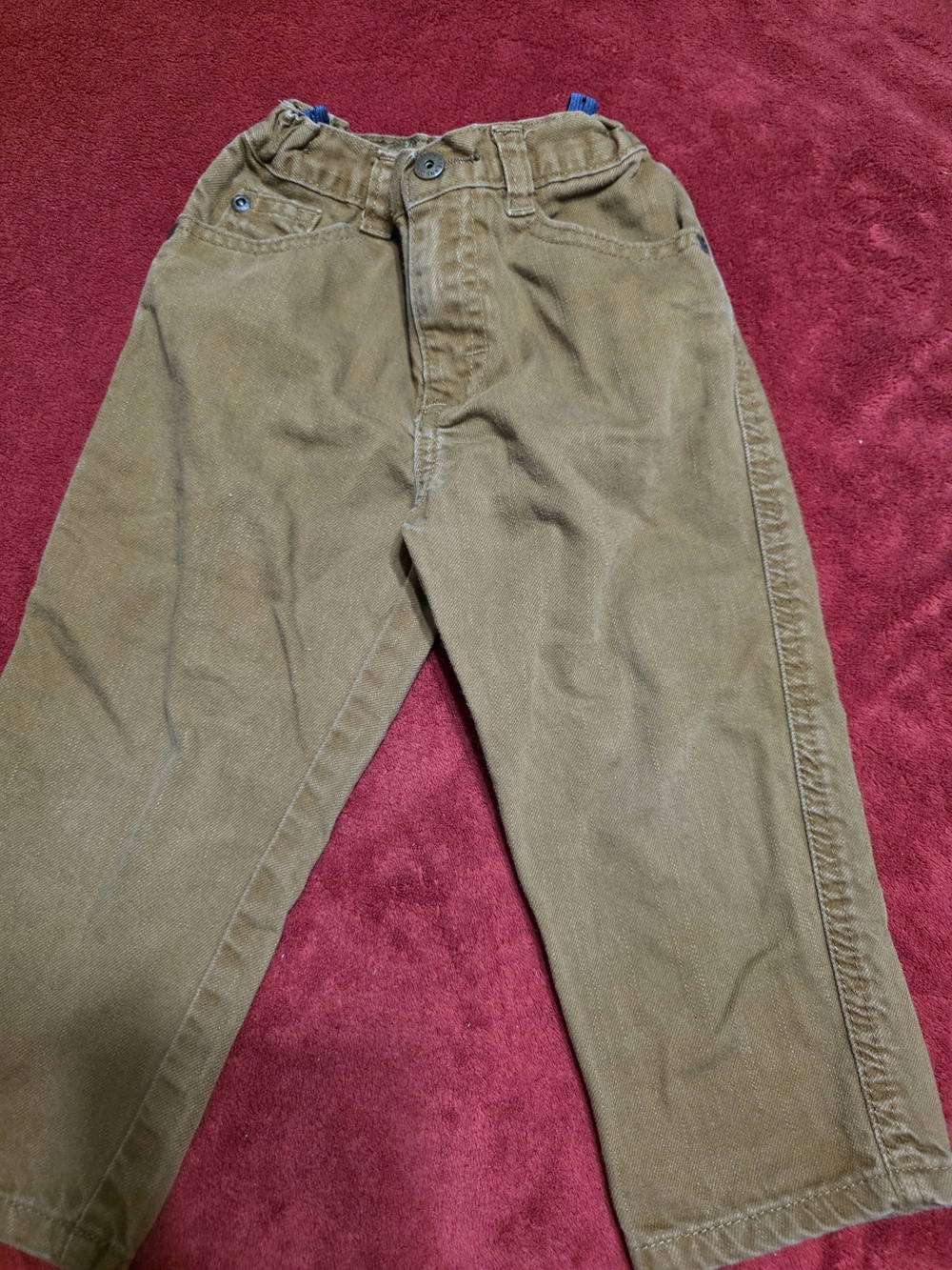Wrangler Kids Corduroy Pants in Brown
